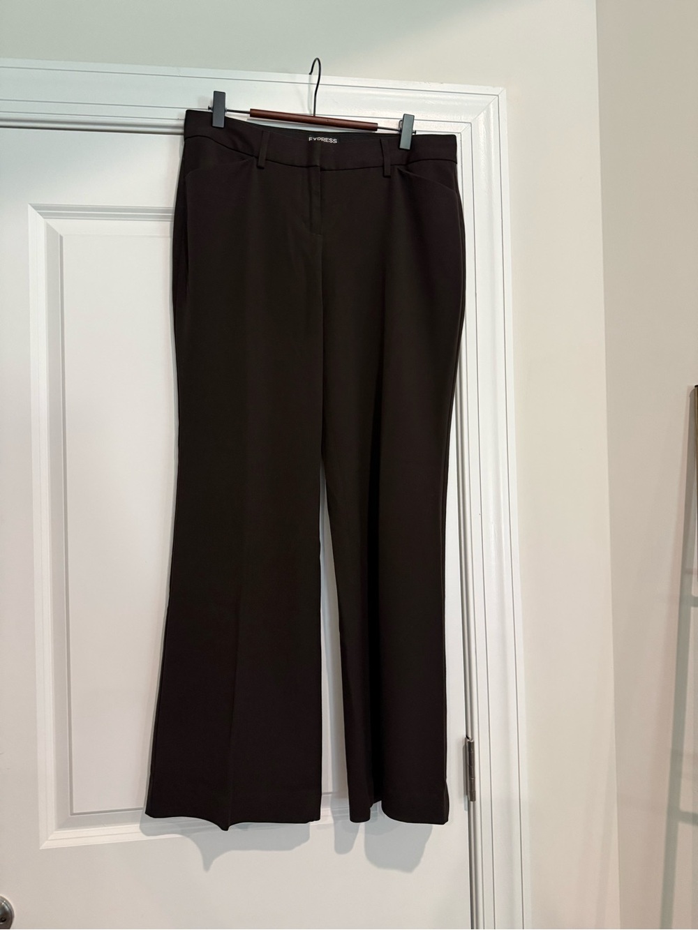 Express Chocolate Brown Editor Pants